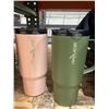Image 3 : Reduce Tumblers, 2-Piece Set, 40 oz, Pink and Green