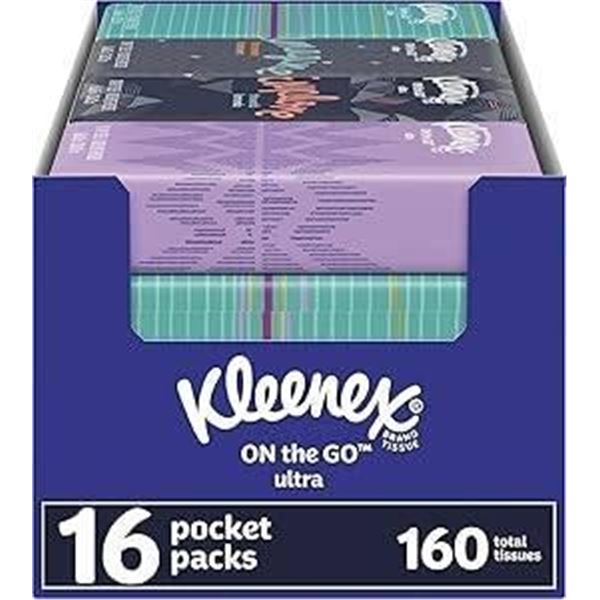 Kleenex Trusted Care 16 Pack Facial Tissues, Made in Canada