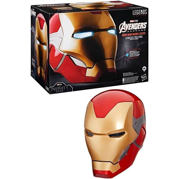 Marvel Legends Iron Man Electronic Helmet with Light-up Features