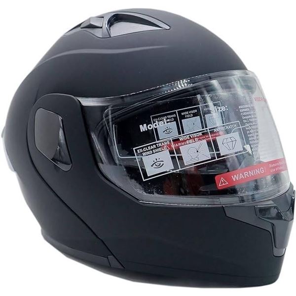 VEVOR Motorcycle Helmet With Clear Shield and Adjustable Fit