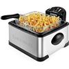 Image 1 : Chefman Jumbo Fry 4.5-Quart Deep Fryer With Easy-Drain System