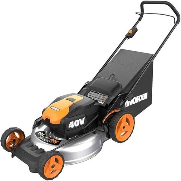 WORX 2x20V 2-in-1 Cordless Lawn Mower Model WG751