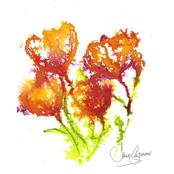 Jane SEYMOUR: Dancing Poppies VII.