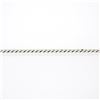 Image 5 : NEW Unisex Solid 14k White Gold 2.8mm Miami Cuban Curb Link 22" Chain Necklace
