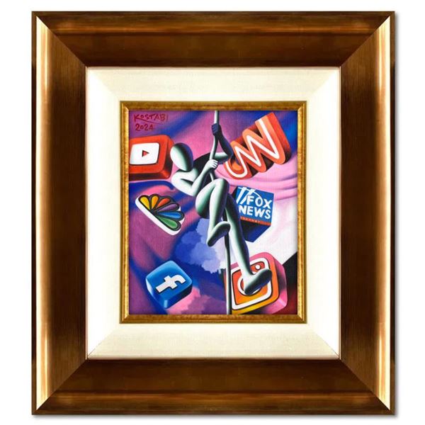 Climbing Through the Maddness by Kostabi Original