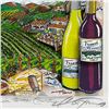 Image 2 : A Tasting in Wine Country (Green) by Fazzino Charles
