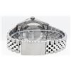 Image 5 : Rolex 36MM Stainless Steel Silver Diamond Datejust Wristwatch