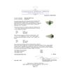 Image 7 : 14kt YG Emerald and Diamond Bypass Ring