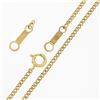 Image 7 : 14K Gold 19.6mm Mabe Pearl & Bezel Diamond Elk Button Pendant & 18" Curb Chain