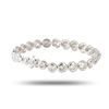 Image 2 : 13.09 ctw G to I COLOR SI3 to I1 CLARITY Diamond Platinum Tennis Bracelet