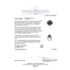 Image 5 : 16.38 ctw Tanzanite and 3.30 ctw Diamond Ring - Platinum