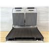 Image 4 : 18" x 10" Double Panini Grill, Omcan 19937|R6-1