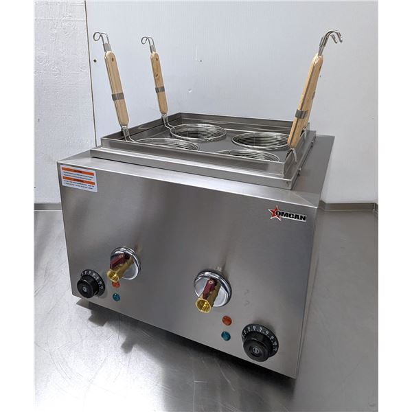 12L (6L x 2) Pasta Cooker, 120V, Omcan 43559|R3-1