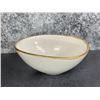 Image 1 : 70oz, 10.5" White Terrastone Bowls - Lot of 6|FJ551/R7-2