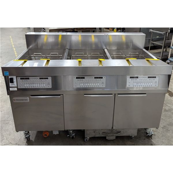 Frymaster FPLHD Three 100lb Vats Natural Gas Fryers|R3