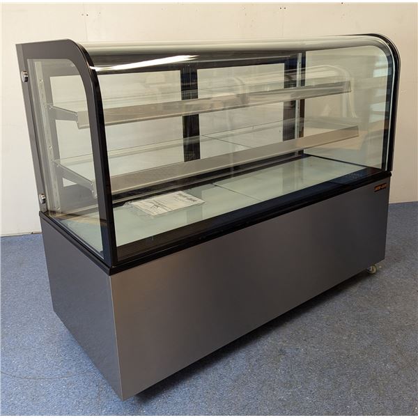 New Air NDC-017-CG 60" Curved Glass Refrigerated Display Case|100032/MR2-1