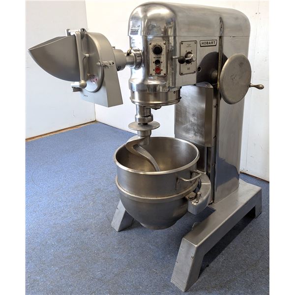 Hobart H-600DT 60qt Planetary Mixer W/Vegetable Slicer & Shredder|950/R3