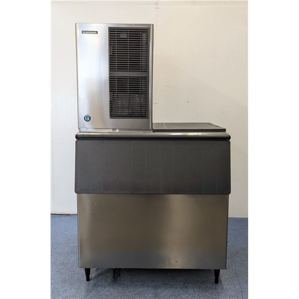Hoshizaki KM-515MAJ Crescent Cuber Ice Maker, Air Cooled W/Storage Bin|TY19/2706D/R4
