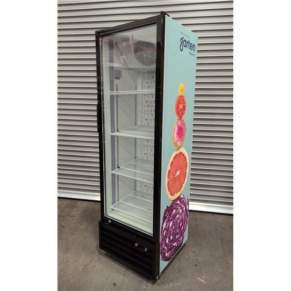 24" Glass Door Upright Cooler|8045