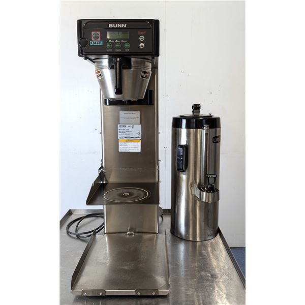 Bunn ITCB-DV Infusion Series Tea & Coffee Brewer W/Tray & Fetco Dispenser|9341/MR2-1