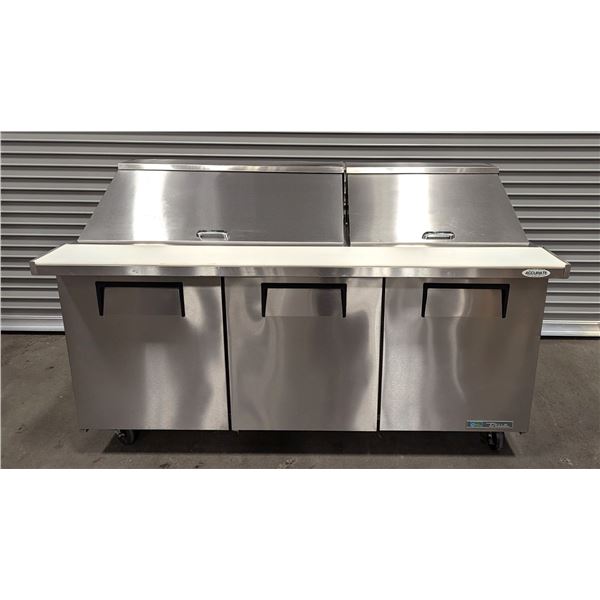 True TSSU-72-30MB-ST-HC Refrigerated Sandwich/Salad Prep Table|8988/R6