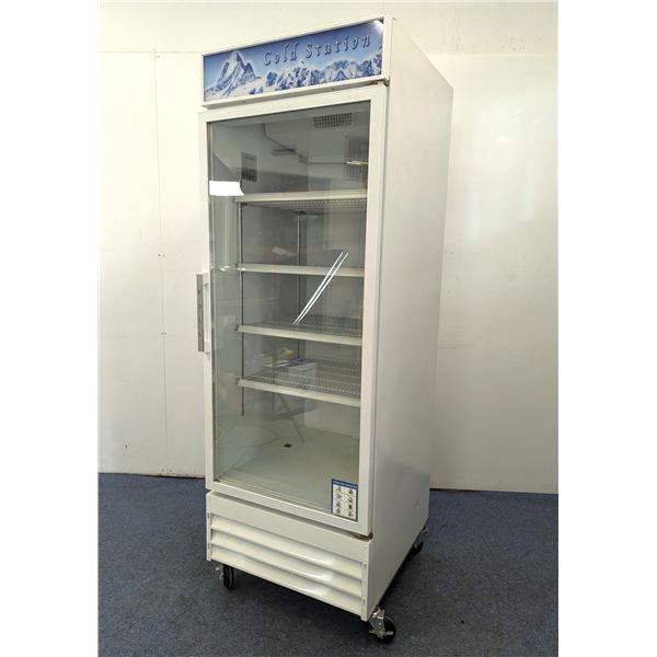 Blue Air BAGR24 28" Single Door Glass Cooler|6-0016/R6