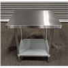 Image 4 : 24" x 30" Stainless Steel Work Table|TY5/R7