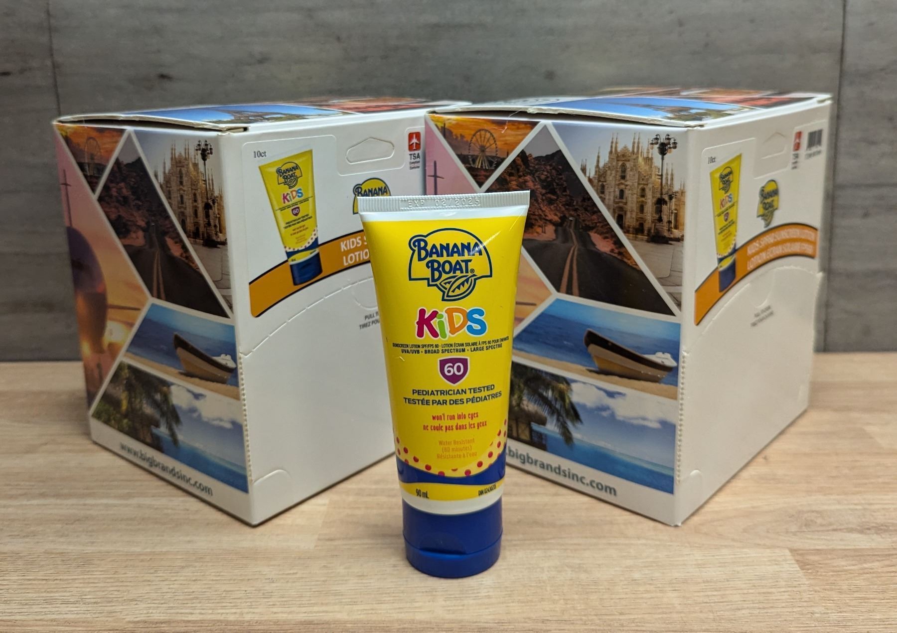 Banana Boat Kids Sunscreen Lotion SPF 60, 90ml - Lot of 20 (2 Cases)|AR