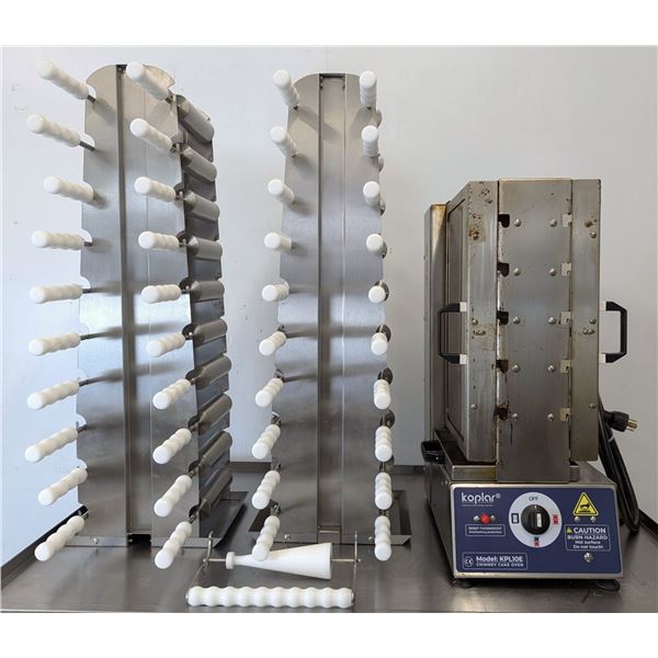 Koplar KPL10E Chimney Cake Baking System W/2 Cake Roll Holders|5078/MR3-1