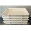 Image 2 : 18" x 26" x 3 " Pizza Dough Proofing Boxes - Lot of 4|NB2/FtB