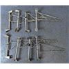 Image 4 : Wire Shelves & Adjustable Single Shelf Post Brackets - Lot of 12pcs|NB5/R4-1