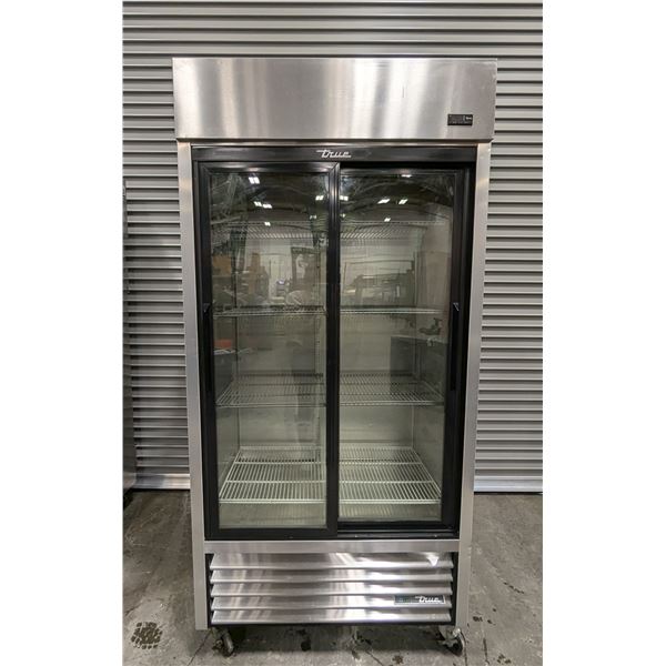 True TSD-33G-HC-LD 40" Double Sliding Door Glass Cooler|7889/R3