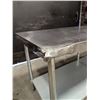 Image 2 : 84" x 30" Stainless Steel Work Table|Int5/L9