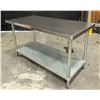 Image 3 : Thorinox 60" x 30" Stainless Steel Work Table|Int7/L9