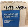 Image 8 : Aluminium Containers & Lids - Lot of Approx 160pcs|LL-27/L6CR1