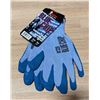 Image 2 : Watson Gloves Blue Chip Tough Rubber Coating, Size L/G - Set of 3|EC6