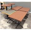 Image 1 : Granite Round Bar & Square Dining Tables - Lot of 6pcs|R9Pallet