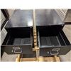 Image 2 : Black Metal File Cabinets - Lot of 2|R9Pallet
