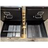 Image 3 : Black Metal File Cabinets - Lot of 2|R9Pallet