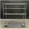 Image 1 : Cari-All 63-1/2" x 28" Shelving Unit On Casters|Int9/RBD
