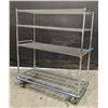 Image 2 : Cari-All 63-1/2" x 28" Shelving Unit On Casters|Int9/RBD