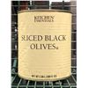 Image 1 : Kitchen Essentials Sliced Black Olives 2.84L - Lot of 2|Can 10