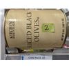 Image 3 : Kitchen Essentials Sliced Black Olives 2.84L - Lot of 2|Can 10