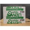 Image 2 : White Swan 8 Fold Dinner Napkins 200sheet - Lot of 10 Packs|EC4