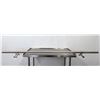 Image 1 : 93" Stainless Steel Bar With Mount Foot Rail Brackets|LL-39/Front1