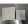 Image 2 : 7-1/2" & 10-1/2" White Square Plates - Lot of 29pcs|LL-42/R2Pallet