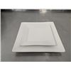 Image 3 : 7-1/2" & 10-1/2" White Square Plates - Lot of 29pcs|LL-42/R2Pallet