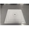 Image 3 : Front of The House 10-1/2" White Square Plates - Lot of 22pcs|LL-43/R2Pallet