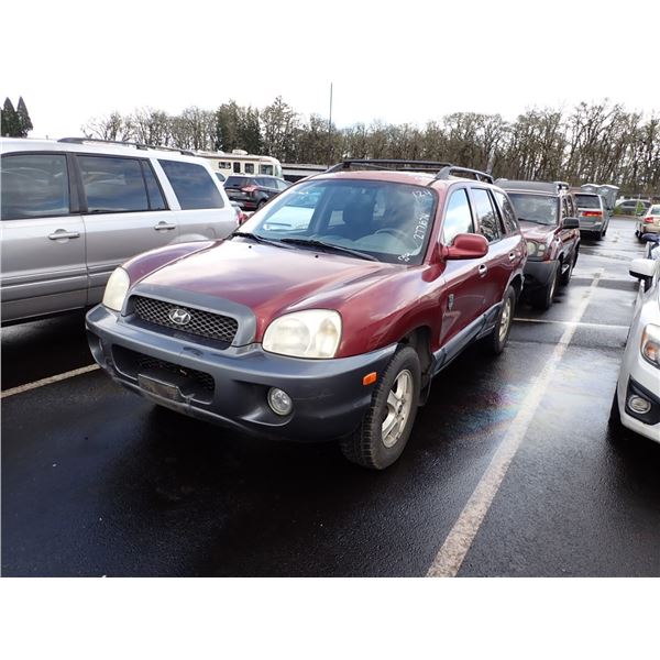 2003 Hyundai Santa Fe