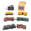 Image 1 : Lionel 622 Switcher LW Transformer & (4) RR Cars